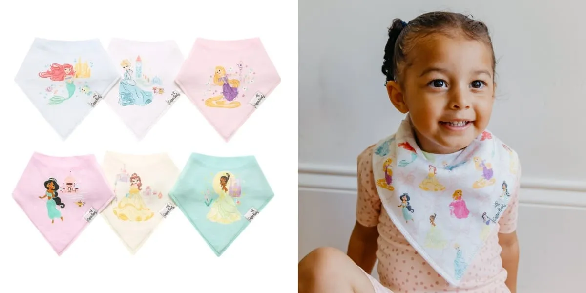 Copper Pearl Disney Bandana Bib